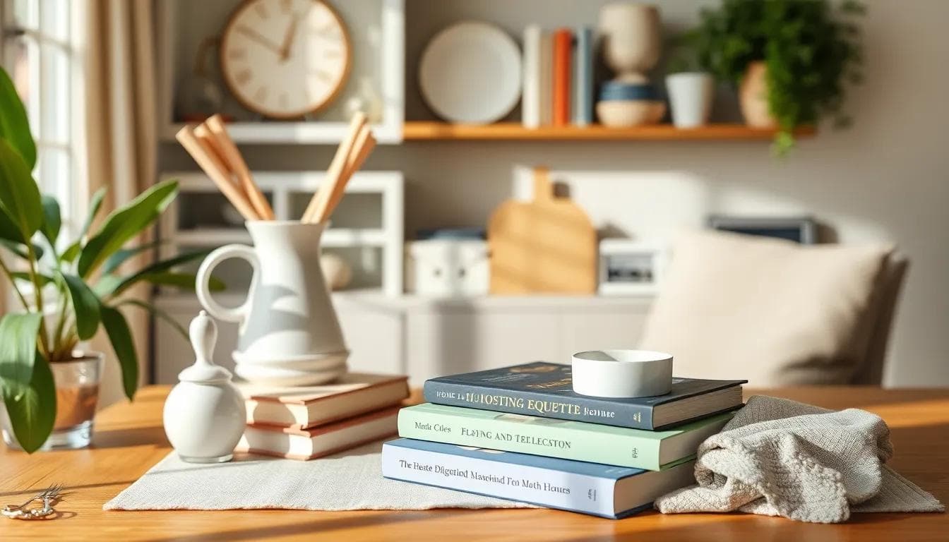 AI-generated editorial hero image for Hosting Etiquette Book: Simple and Practical Tips for Beginners