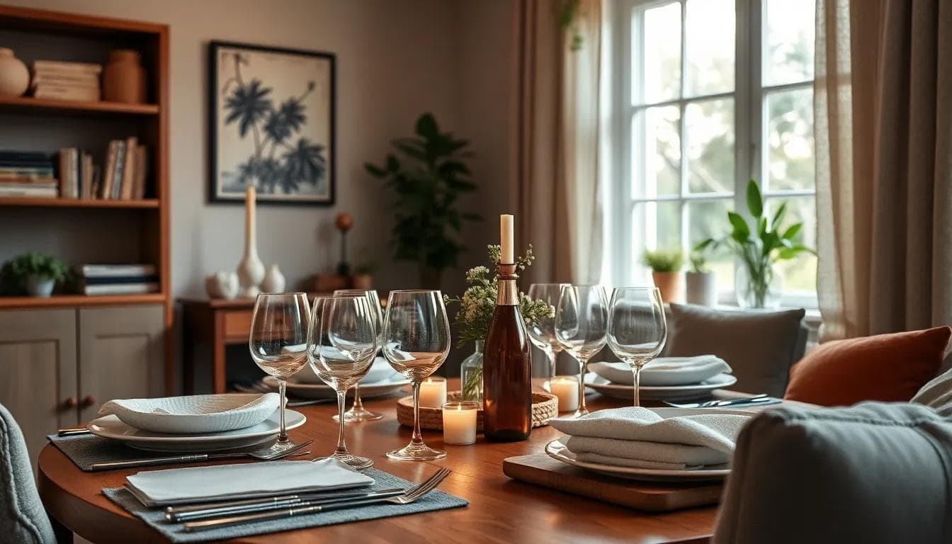 AI-generated editorial hero image for How to Host a Sophisticated Dinner Party at Home for Beginners